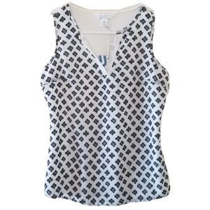 Ezide Textured Print top